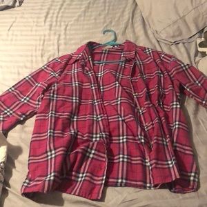 Button Down Plaid Shirt